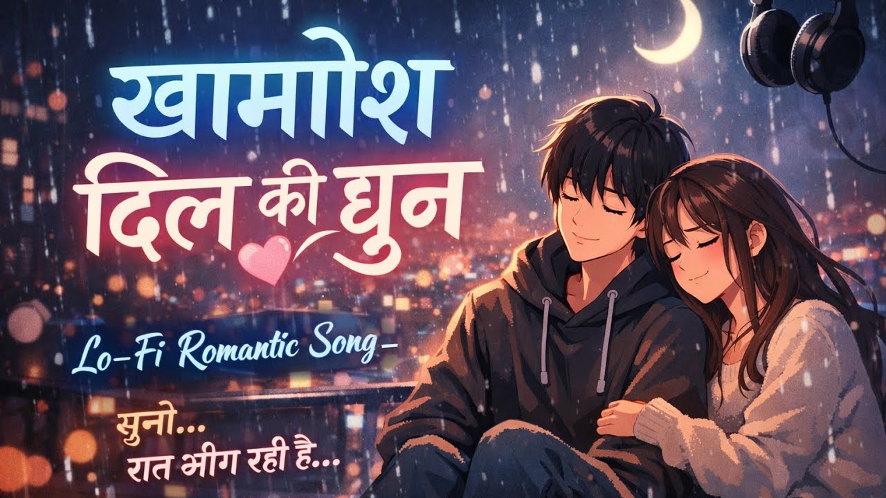 खामोश दिल की धुन ❤️ | Lo-Fi Romantic Hindi Song | Late Night Love Vibes