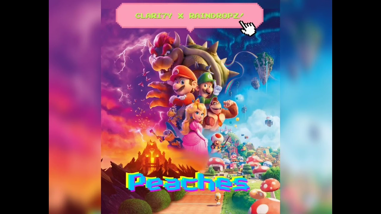 @JackBlackOfficial - Peaches (Super Mario Bros Movie) (CLARI7Y x RainDropz! Booty)