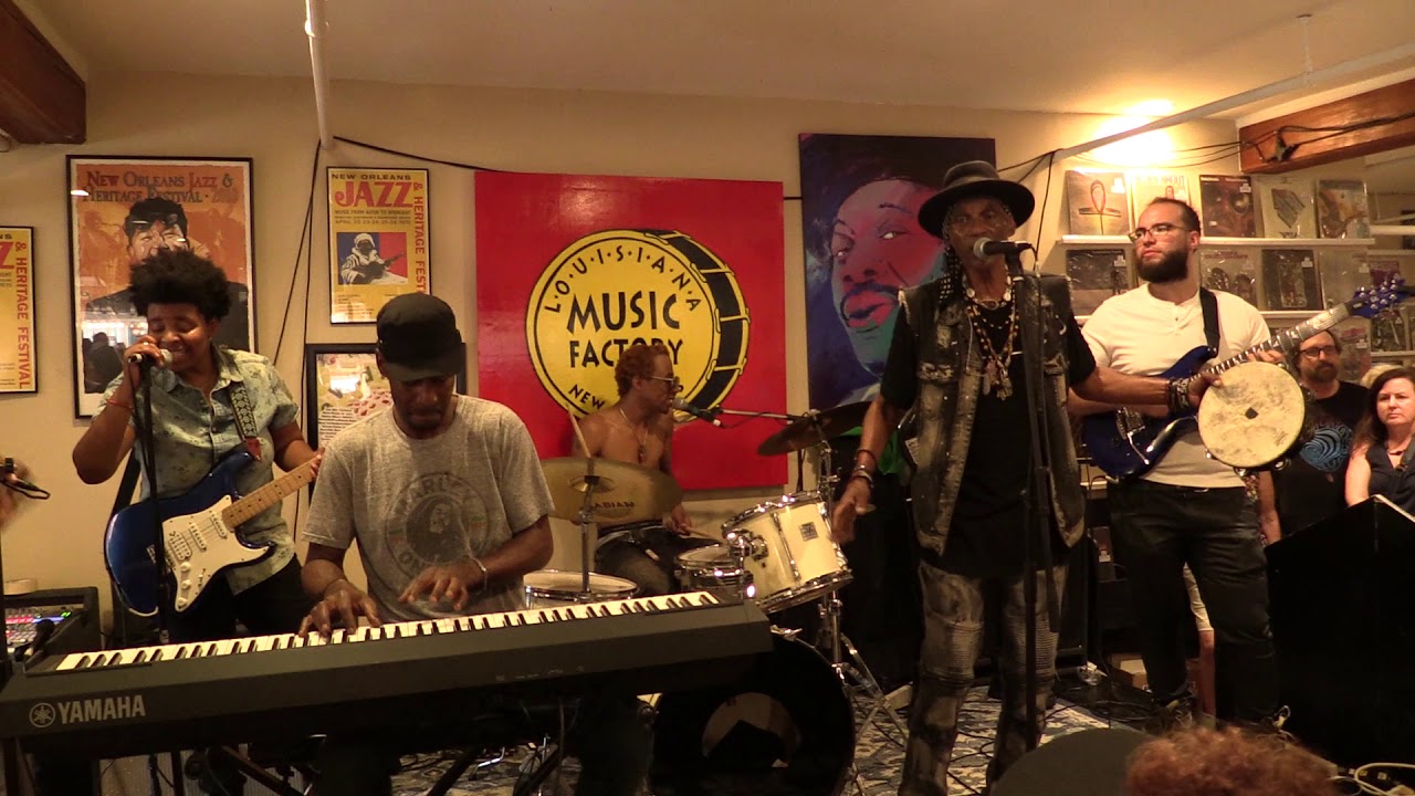 Cyril Neville's Swamp Funk 4/29/19 (Part 2 of 2) New Orleans, LA @ Louisiana Music Factory