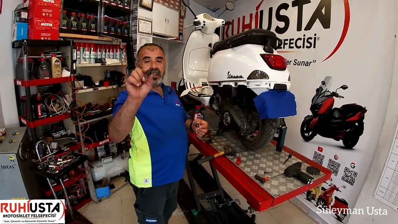 VESPA YILLIK BAKIMDA NELER YAPILMASI GEREKİYOR/USTASINDAN PÜFNOKTALAR