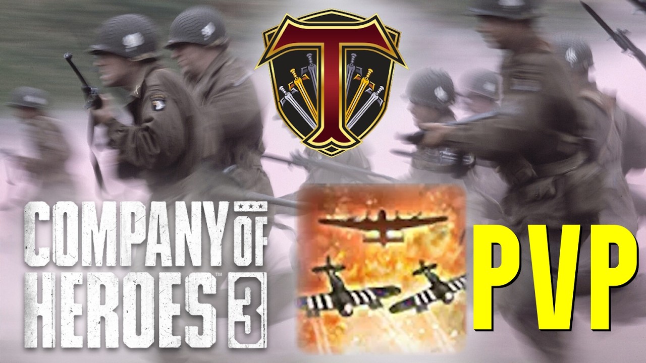 US AIRBORNE SWEATY BATTLE | Company of Heroes 3 Ranked PVP