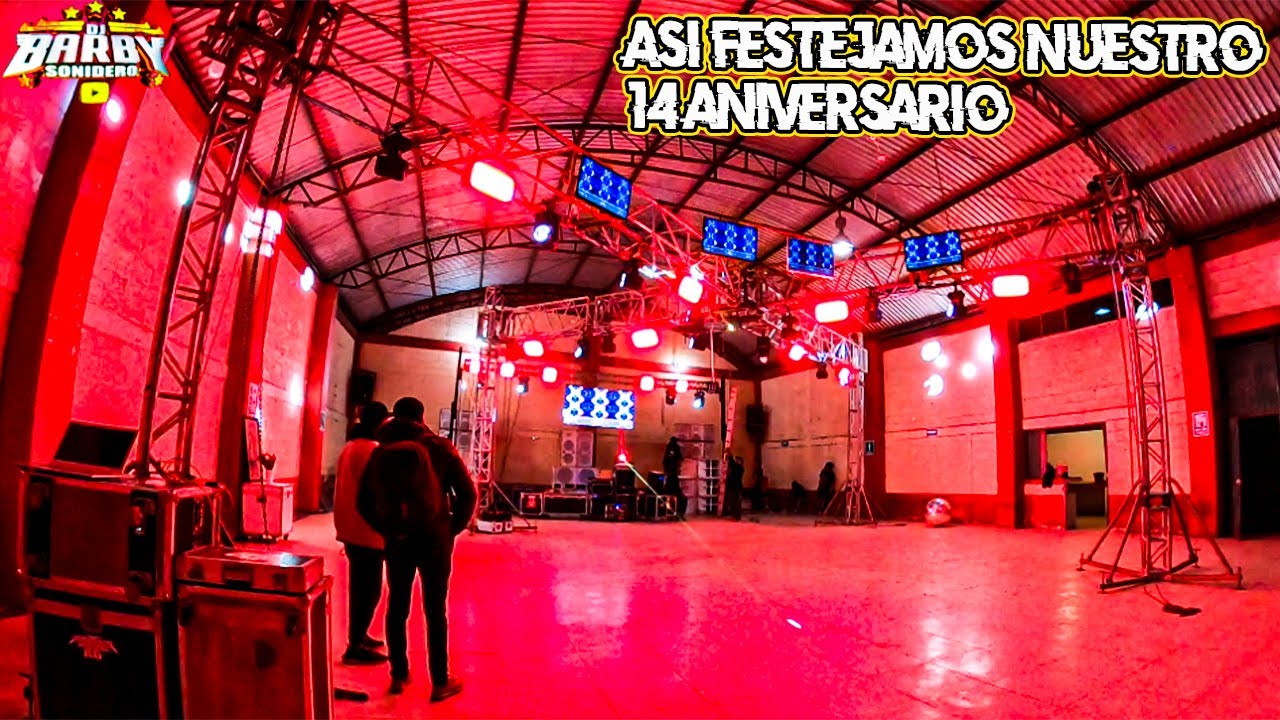 14 ANIVERSARIO SONIDO FANTASIA RG, ORGULLOSO DE NUESTRO EQUIPO, (muy sencillo pero de❤️)