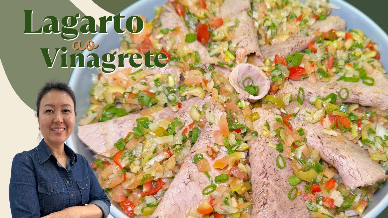 Como preparar salada de lagarto deliciosa e refrescante para a Ceia de Natal | LAGARTO AO VINAGRETE