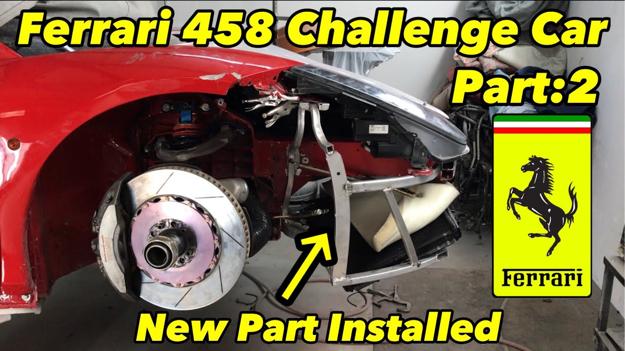 Сварка TIG на Ferrari 458 Challenge (Часть 2) #ferrari #easteregg #supercar