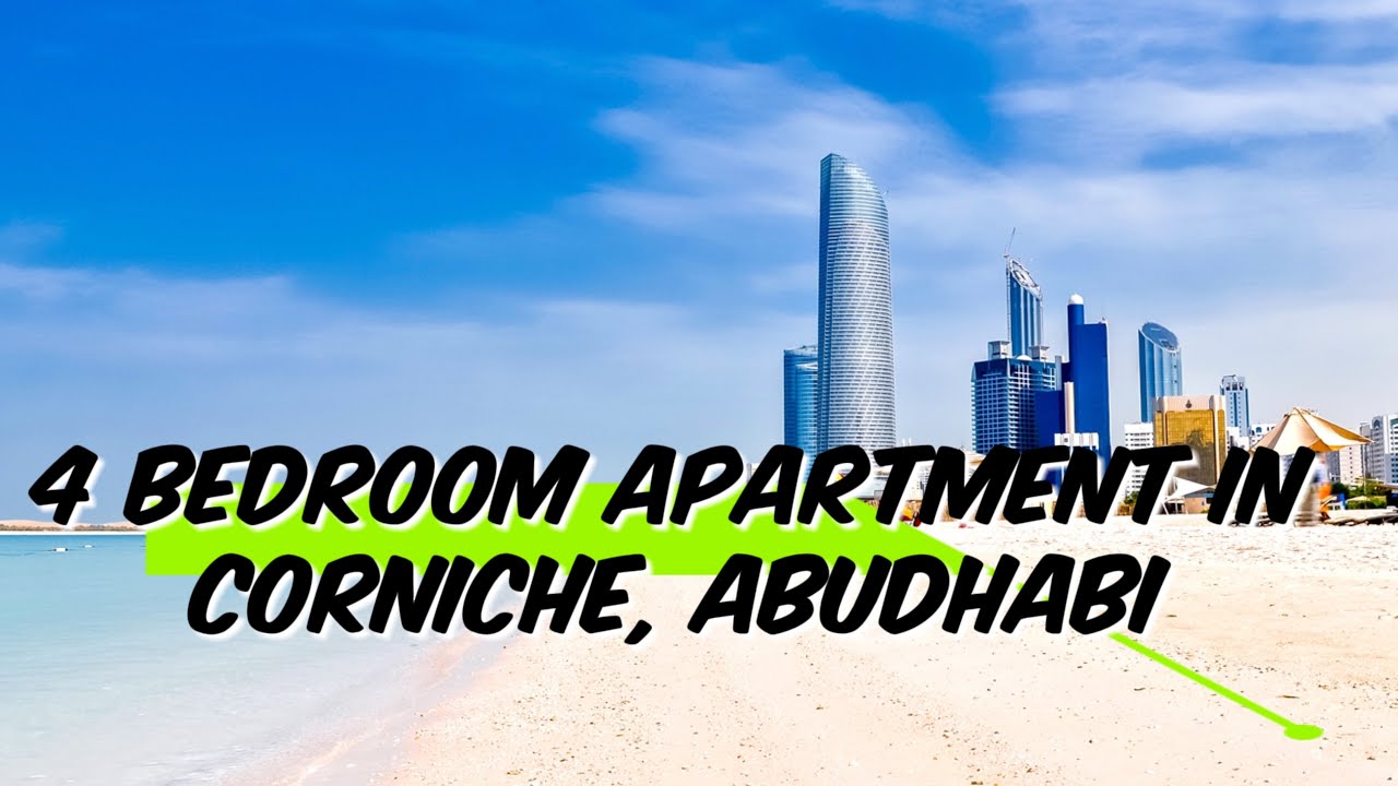 4 Bedroom Apartment for Rent in Corniche, Abudhabi | Bay Tower | Sea view Apartment  |