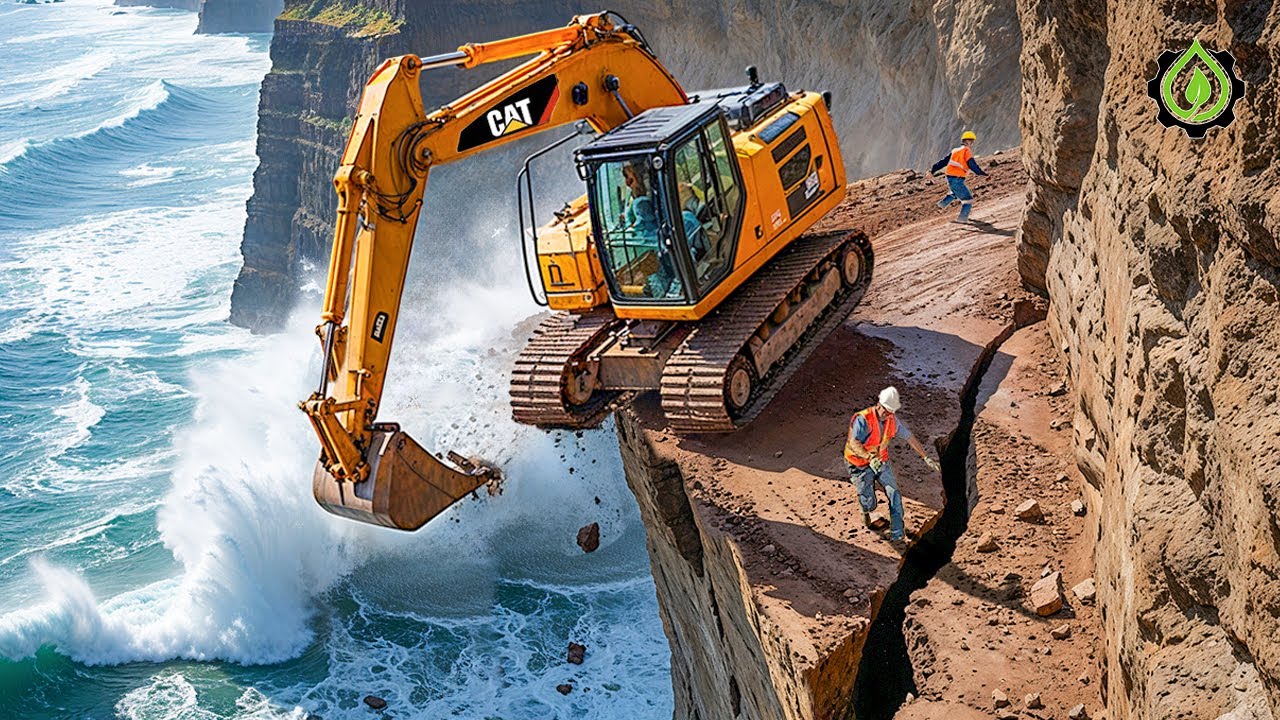 Jaw-Dropping Excavator Operator Skills So Crazy You'd Think They're Fake! #54
