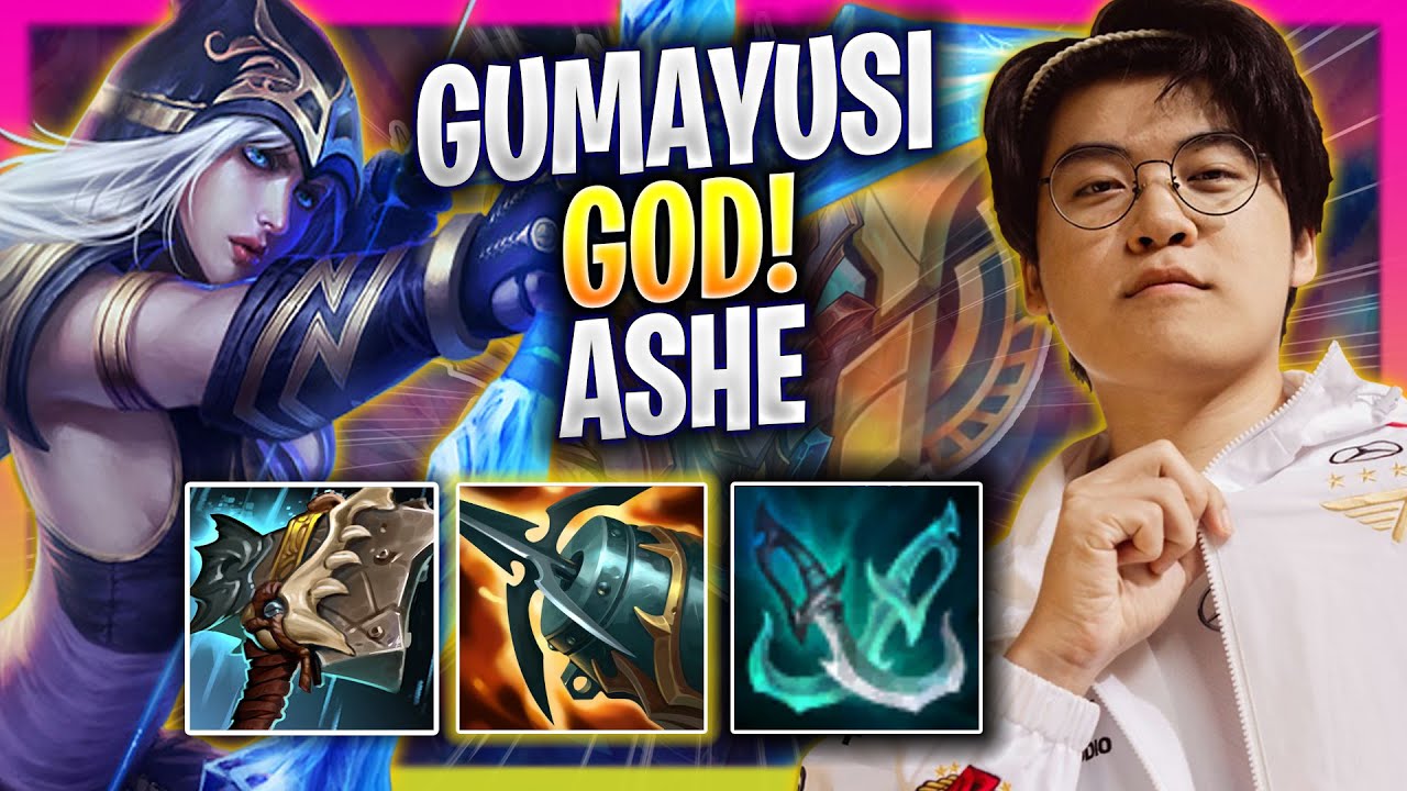 GUMAYUSI IS A GOD WITH ASHE! - T1 Gumayusi Plays Ashe ADC vs Caitlyn! | Season 2024