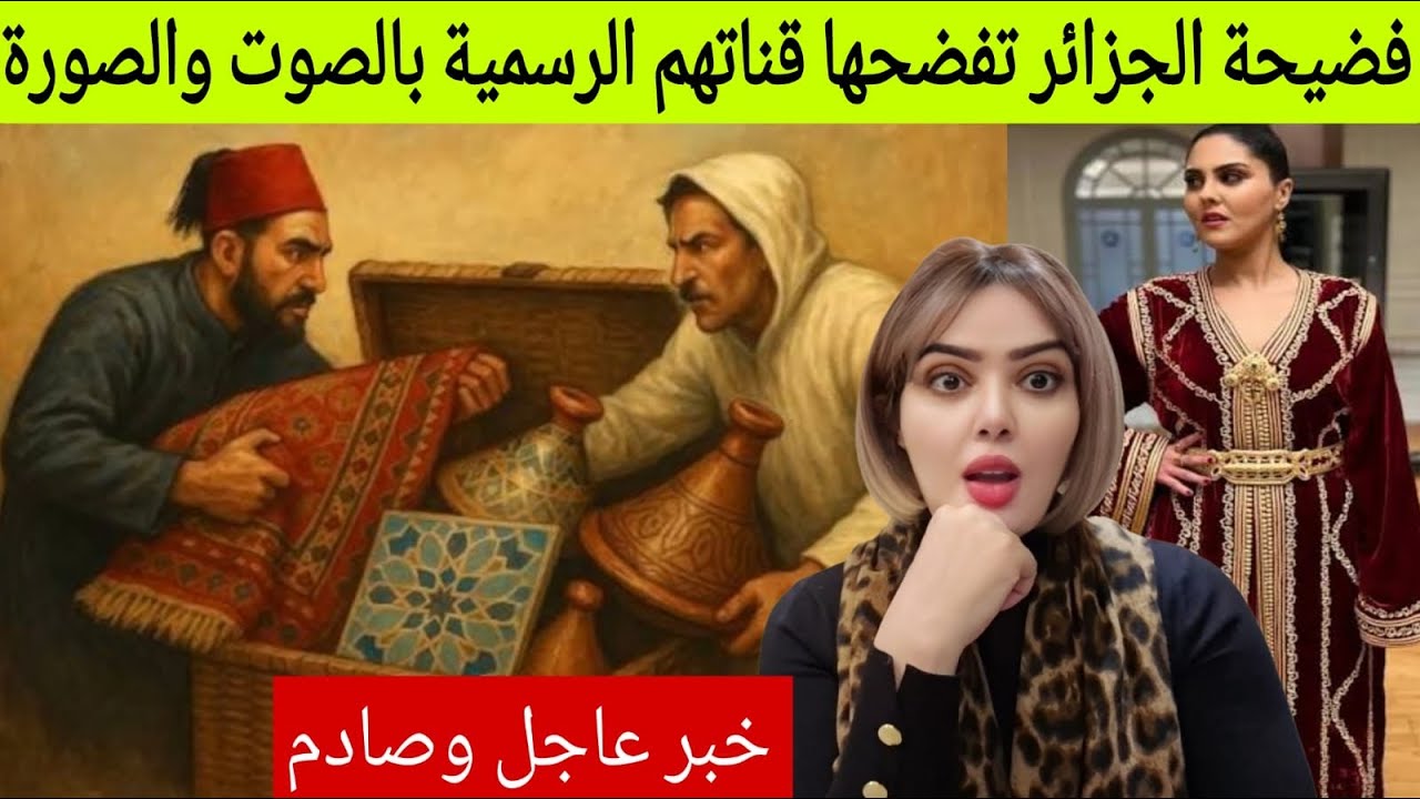 عاااااجل القناة الرسمية  الجزائرية النهار تفضح الجزائريين وتعترف بسرقة الثرات المغربي من المغاربة