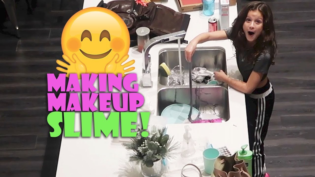 Making Makeup Slime 🤗 (WK 366.7) | Bratayley
