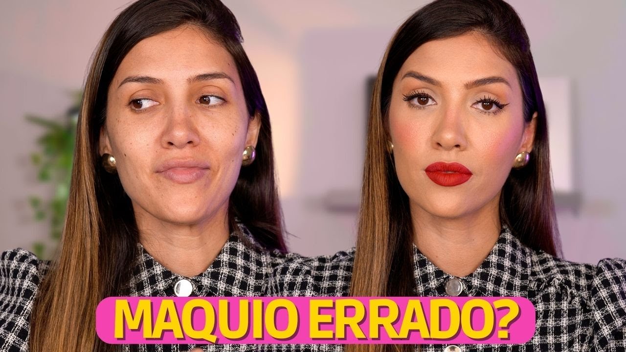 TUTORIAL de MAKE SUPER FÁCIL P/ QUEM NÃO SABE se MAQUIAR | DELINEADO GATINHO | PASSO A PASSO complet