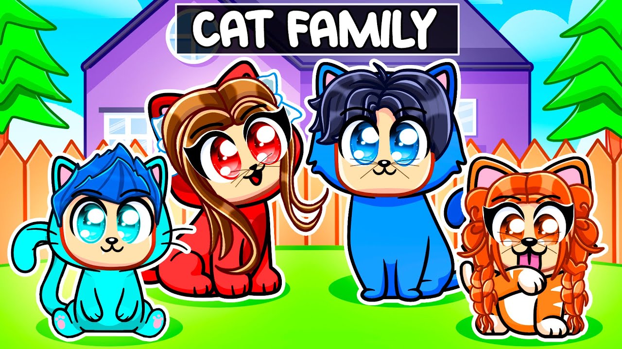 BECOMING CATS In Roblox!