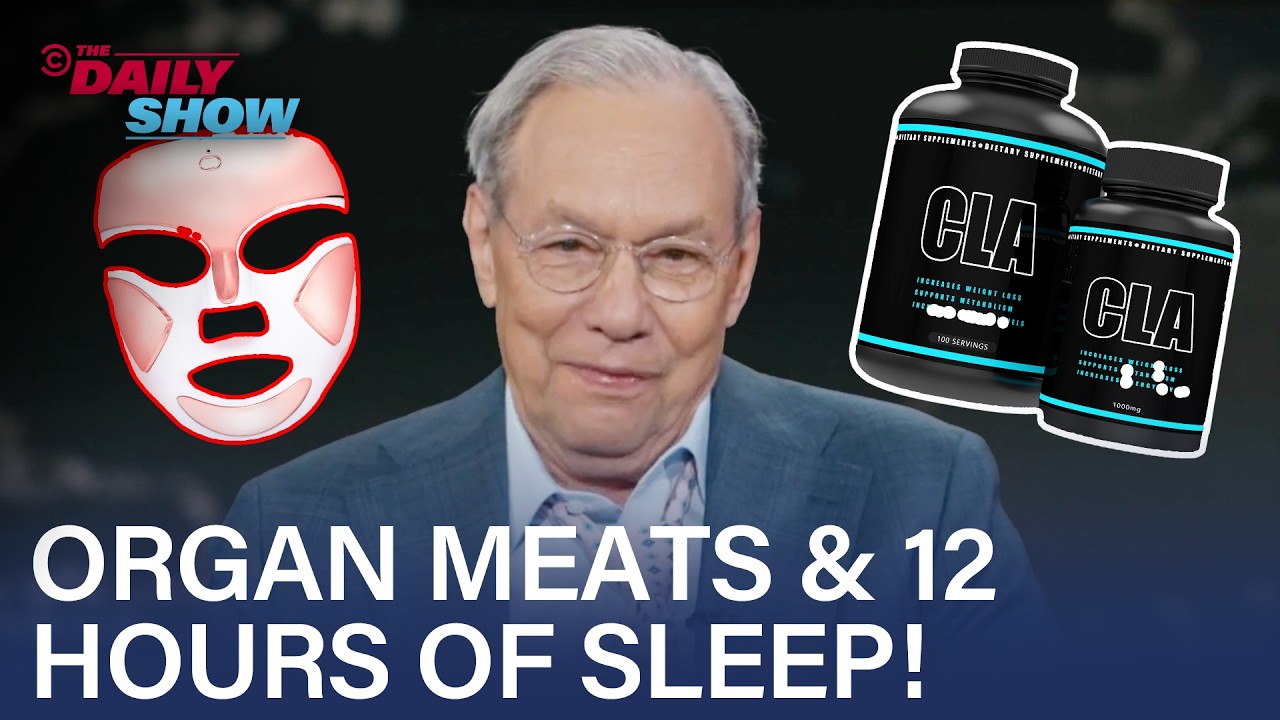Biohackers Go to Extremes to Live Longer & Lewis Black Doesn't Get It | The Daily Show