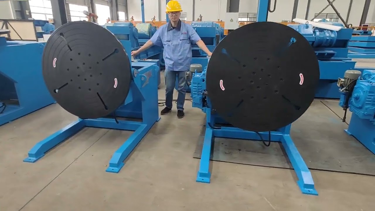 BHB-10 Welding Positioner | 1 Ton Load Capacity | Commissioning & Test Run#weldingequipment