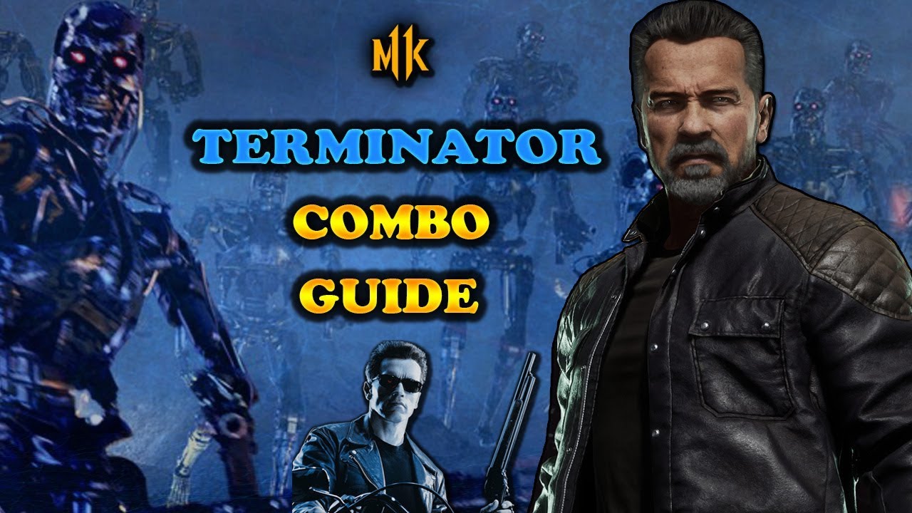TERMINATOR: ADVANCED COMBOS! (ALL VARIATIONS) - GUIDE (Mortal Kombat 11)