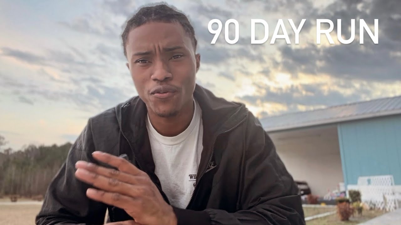 Beginning my 90 Day Run(Day 1)