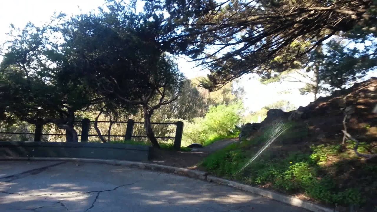 Driving on Vermont street in San Francisco
