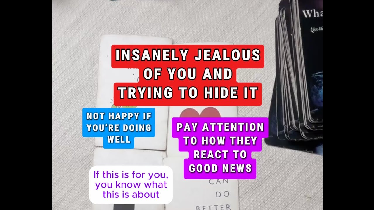Insanely jealous of you and trying to hide it