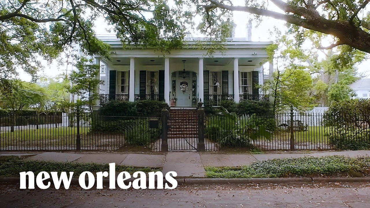 New Orleans, Louisiana · Garden District’s Most Beautiful Mansions · 4K Immersive Tour