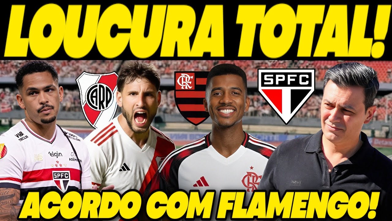 EXPLODIU A NOTÍCIA QUE NINGUÉM ESPERAVA! BOMBA DA NOITE! SÃO PAULO E FLA FECHA ACORDO POR M. ANTÔNIO