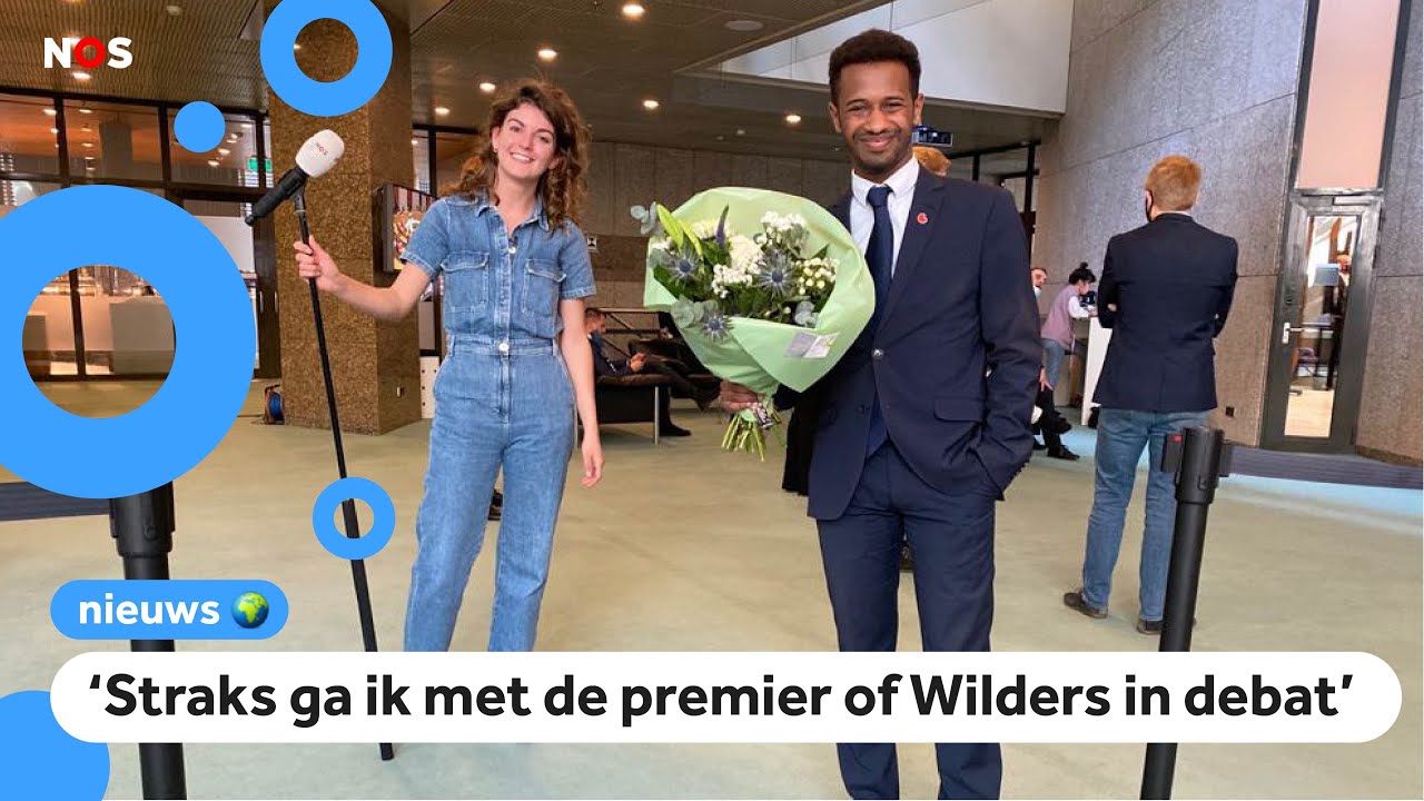 Habtamu is de jongste politicus in de Tweede Kamer