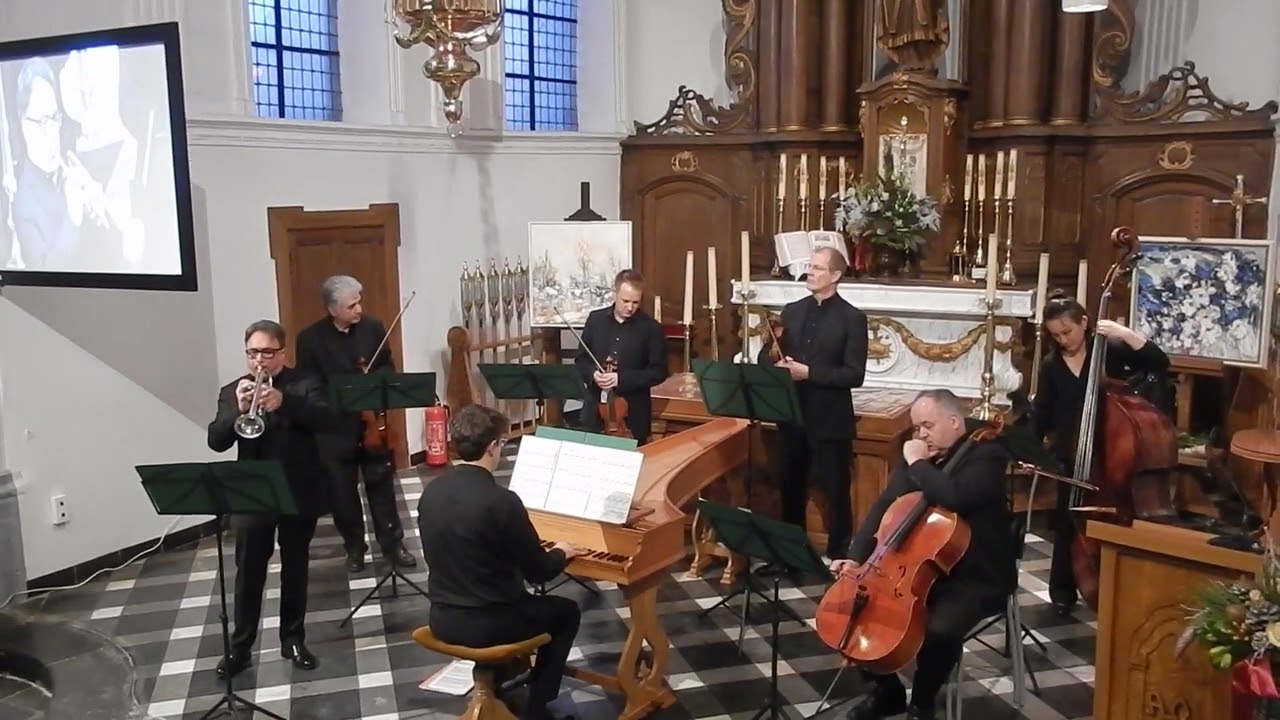Kerk Tongerlo   Guido Segers speelt Ave Maria met zijn vrienden van Münchener Philharmoniker