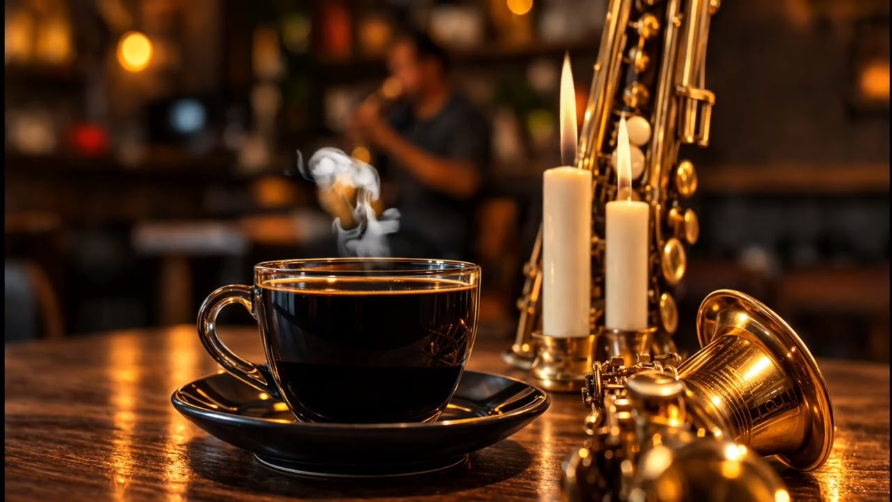 Relaxing Smooth Jazz Instrumental ☕ Smooth Saxophone Jazz Music for Studying & Coffee Time