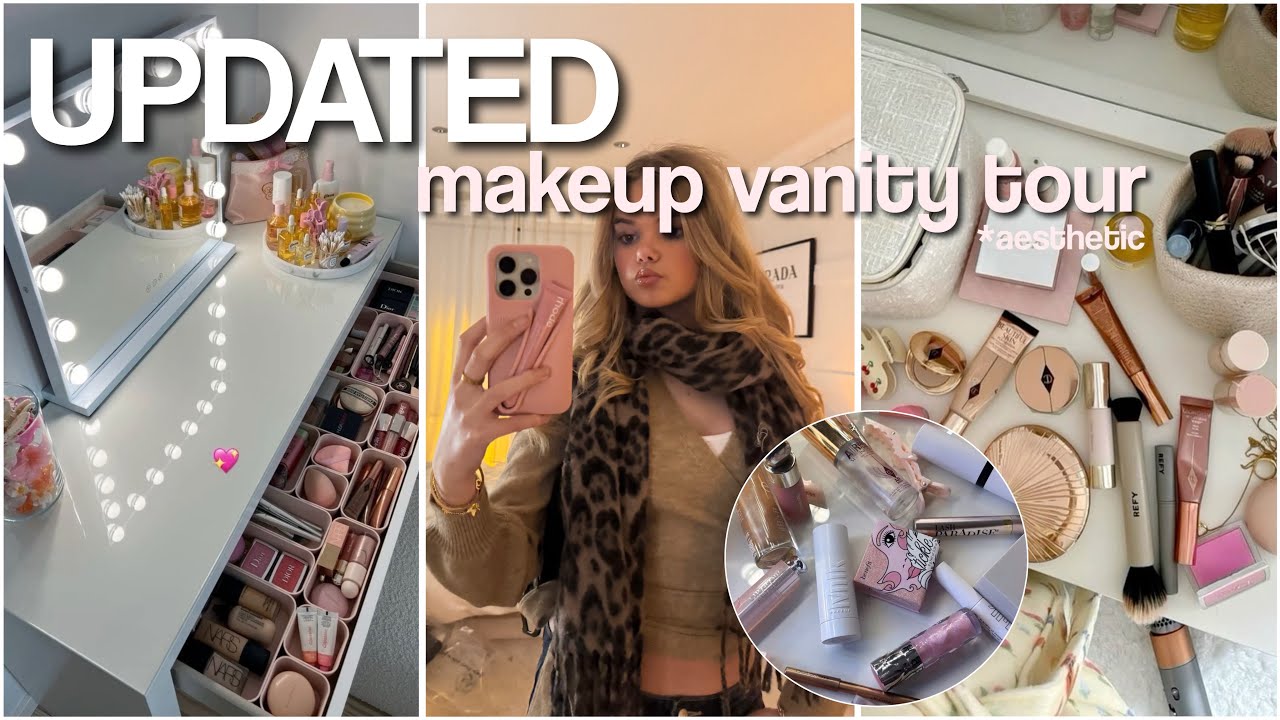 ОБНОВЛЕННЫЙ ТУР ПО КОСМЕТИКЕ!! *эстетика 🎀✨🧖🏼‍♀️