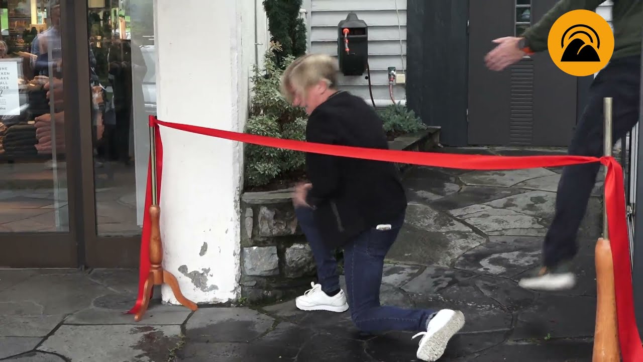 Her går ordføreren i bakken