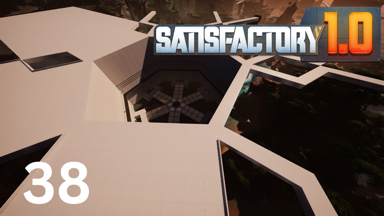 This Rocket Fuel plant is MASSIVE | Satisfactory S01 E38