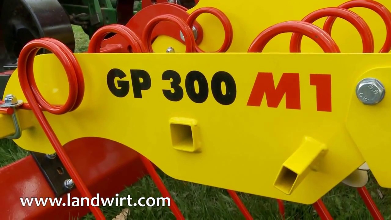GP 300 M1 od APV - agregat z wałem, zębami sprężynowymi i włóką