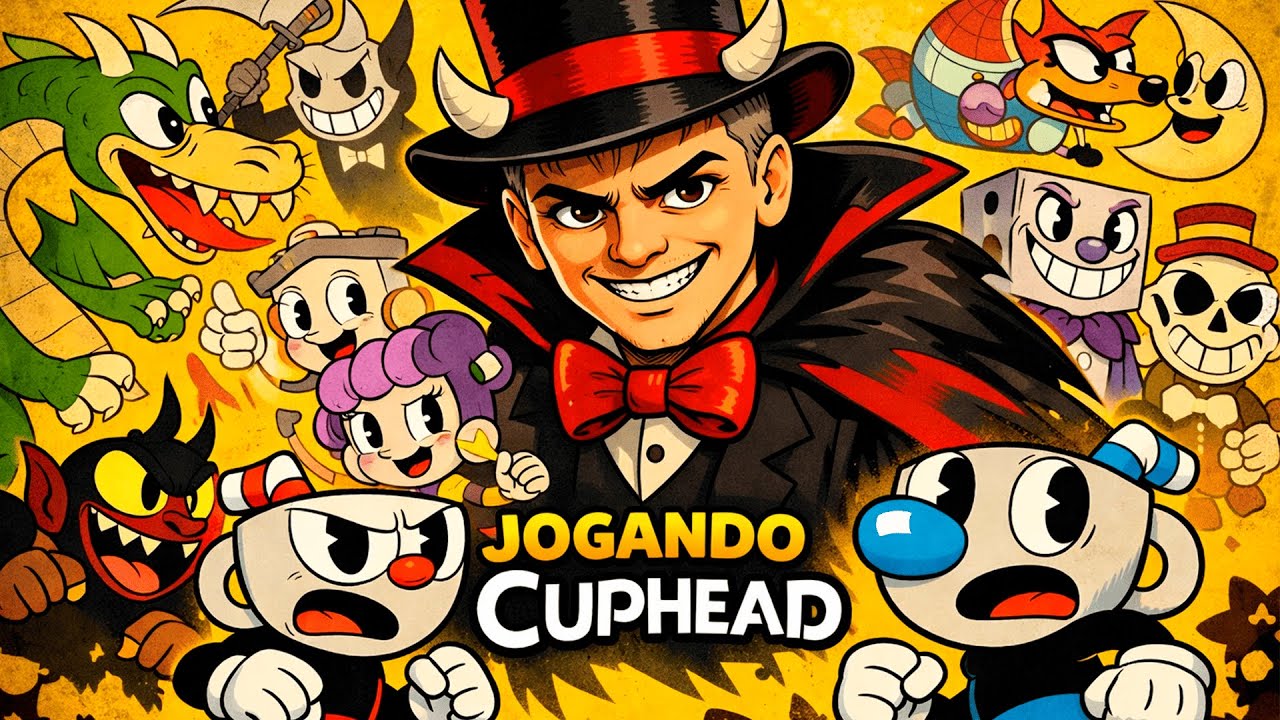 Bora passar raiva?? - Cuphead