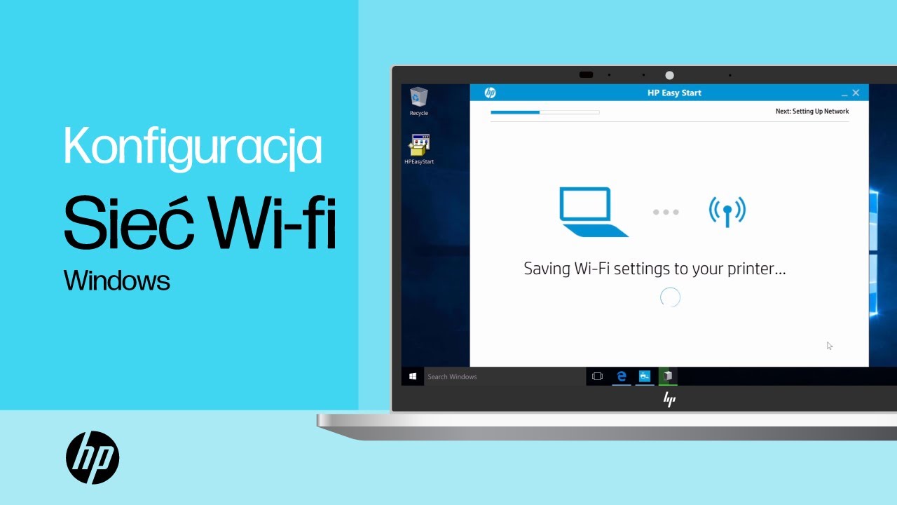 Konfiguracja drukarki HP LaserJet w sieci bezprzewodowej w systemie Windows | HP Support