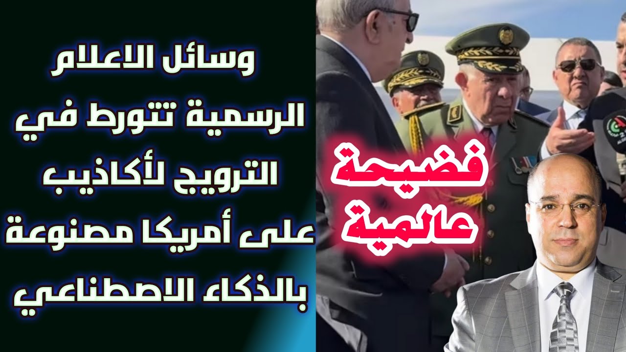 فضيحة عالمية: وسائل الاعلام الرسمية تتورط في الترويج لأكاذيب على أمريكا مصنوعة بالذكاء الاصطناعي