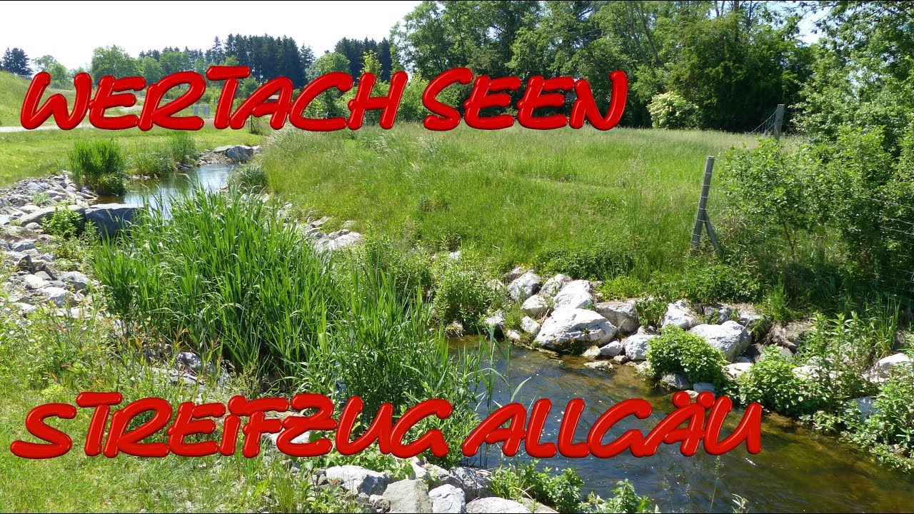 Wertach Seen Teil 1 - Schlingener See, Frankenhofener See b. Bad Wörishofen - Streifzug Allgäu