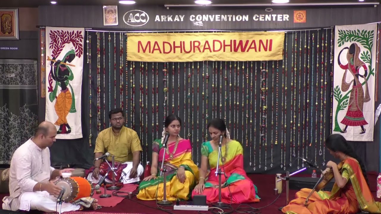 MADHURADHWANI'S DEC MUSIC SEASON SERIES - Anahita and Apoorva Vocal Duet
