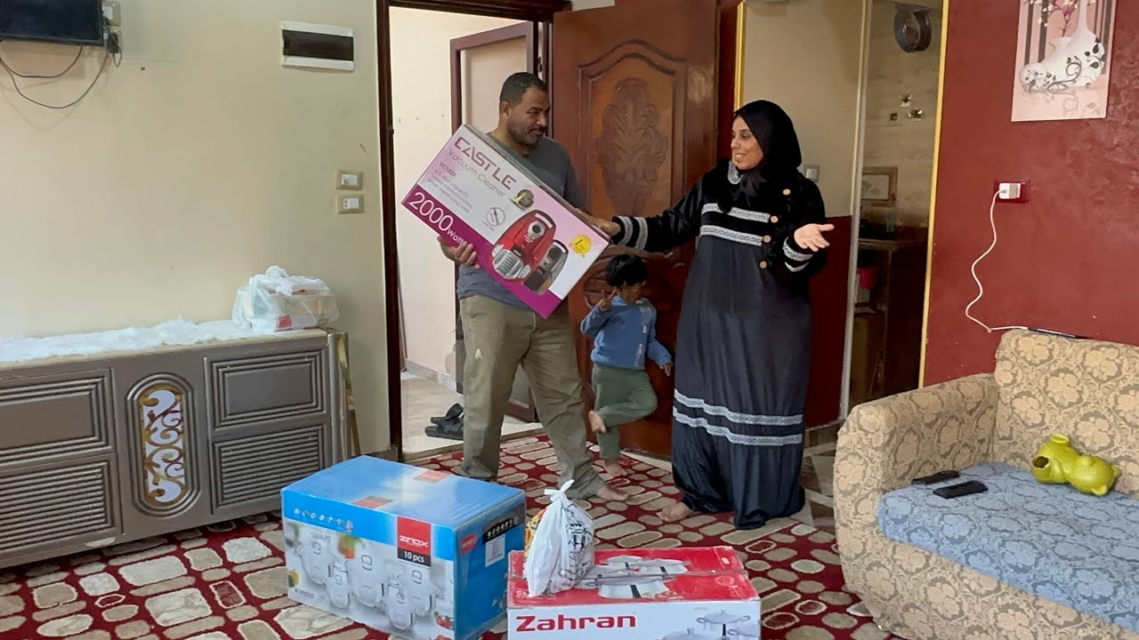 جوزى جبر خاطرى وجهزنى جهاز عروسه من جديد جبر خطرى الغالى وجاب كل اللى فى بالى  بعد يوم كسر خاطر ختم