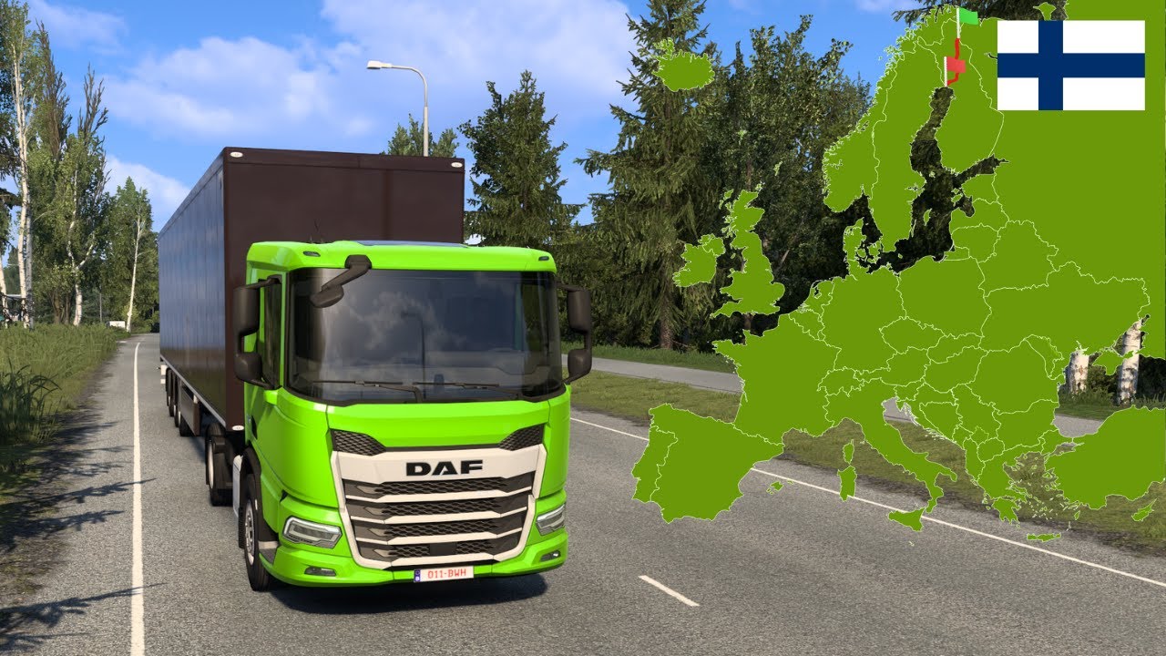 Going Through Finland! (Ivalo, Finland - Tornio, Finland) I Euro Truck Simulator 2