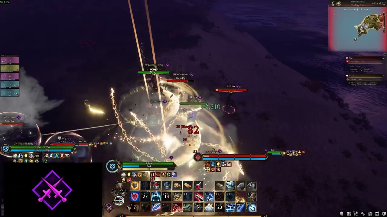 The Prodigal Sun Returns - Purple Ashes of Creation Tank PvP