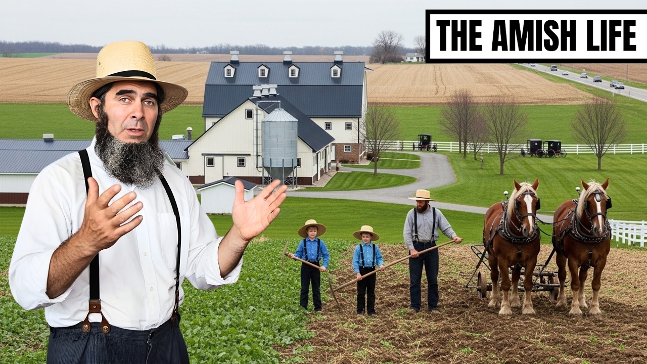 Как дети амишей учатся сельскому хозяйству в 8 лет | Жизнь амишей