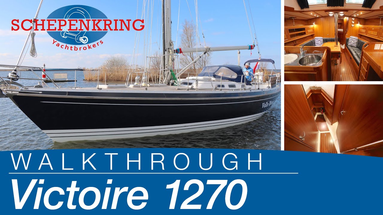 Victoire 1270 for sale | Yacht Walkthrough | @ Schepenkring Lelystad | 4K