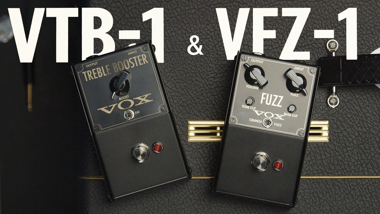 Классическое звучание VOX Fuzz и Treble Boost — демонстрация VFZ-1 + VTB-1