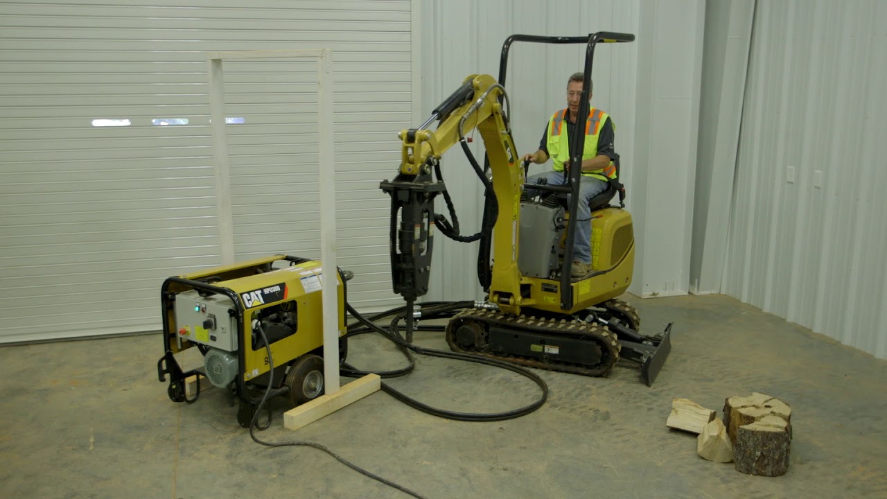 How to Operate the Cat® 300.9D Versatile Power System with HPU300