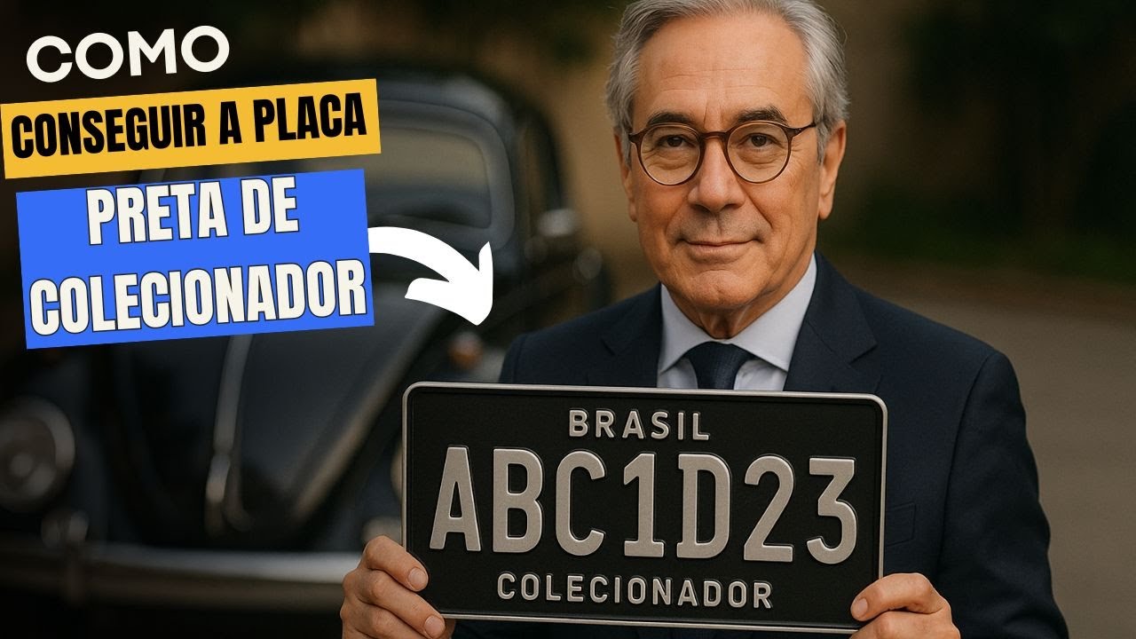 Como conseguir a placa preta de colecionador!!!