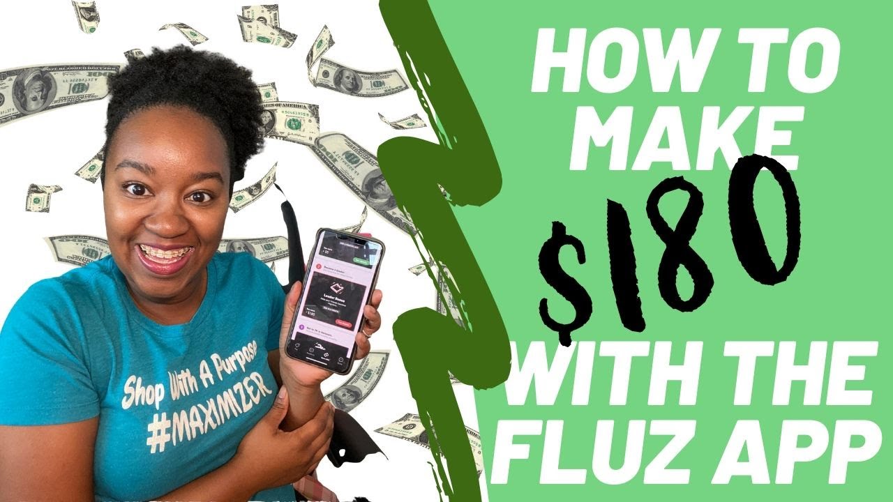 Fluz App! How to Make $180 From Home with the Fluz Cash Back App| Krys the Maximizer