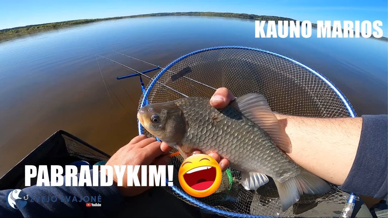 Ekstremali žvejyba Kauno mariose!