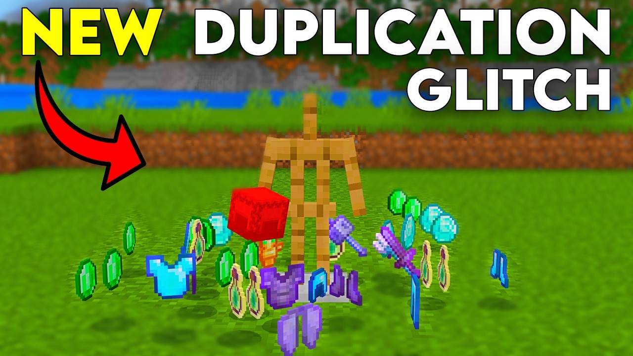 NEW! Infinite Item Duplication Glitch Minecraft Bedrock v26.10+! (Easy Survival)