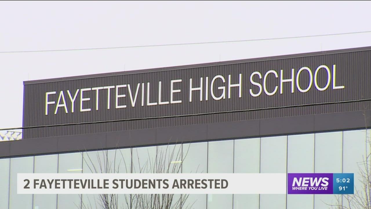 Two Fayetteville High School students taken into custody after fights on campus