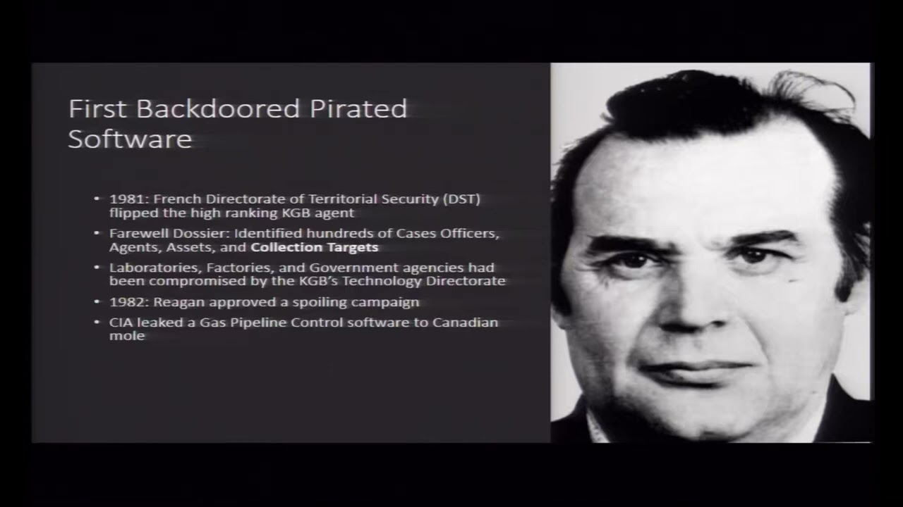 Forgotten History of Cyberwar   Sean Pierce @secure sean