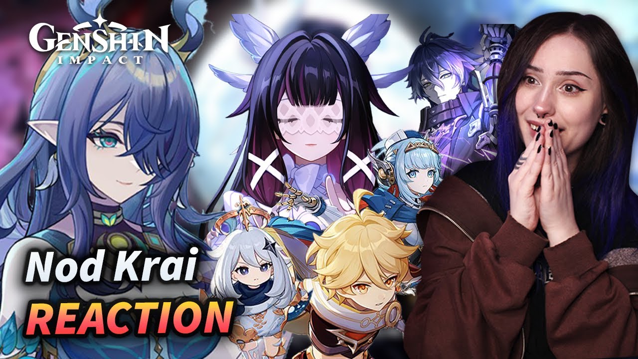 Finishing Nod Krai Archon Story Quest Act 1, then Act 2 REACTION | Genshin Impact