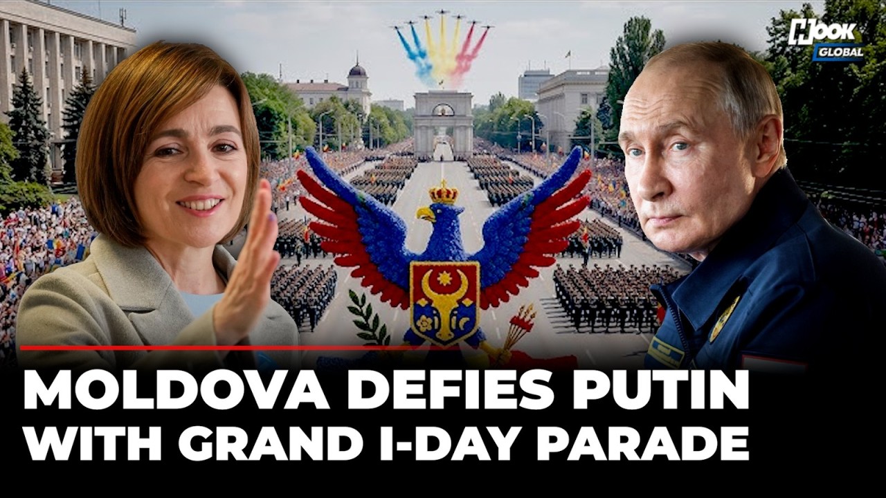 RAW FOOTAGE: Moldova Celebrates Independence Day With Grand Military Parade Amid Putin Threat